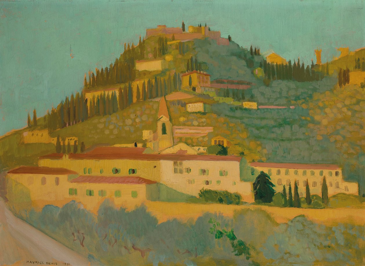 Fiesole, 1931. od Maurice Denis