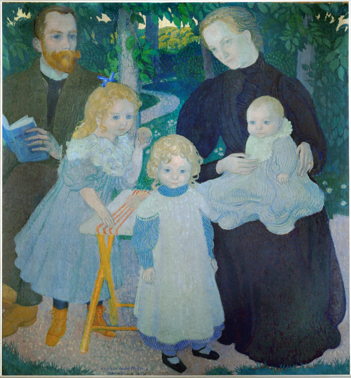 Rodina Melleriových (olej na plátně) od Maurice Denis