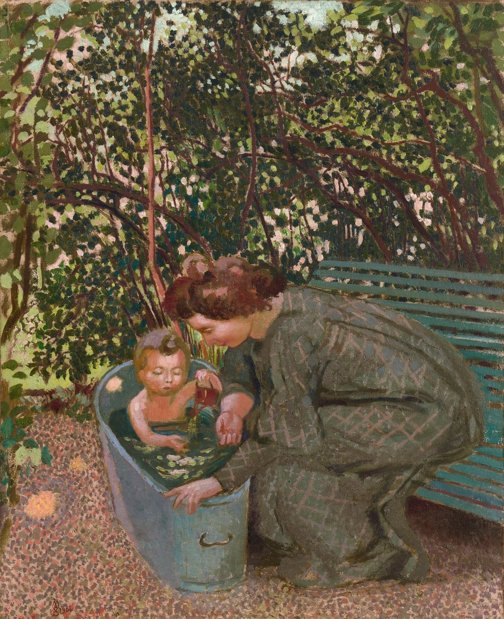 Lázně pod širým nebem, 1904. od Maurice Denis