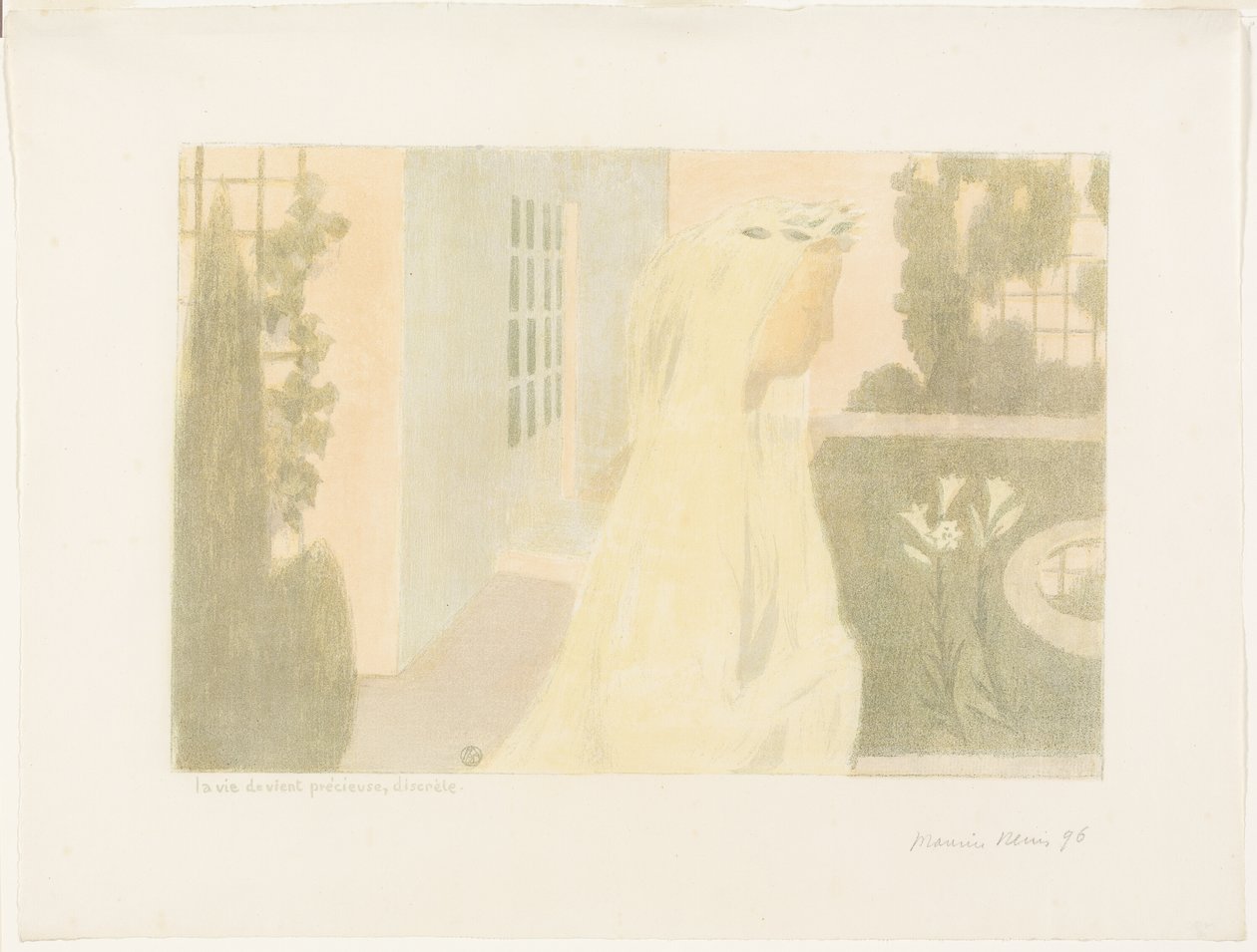 Život se stává vzácným, diskrétním, deska jedenáct z lásky od Maurice Denis