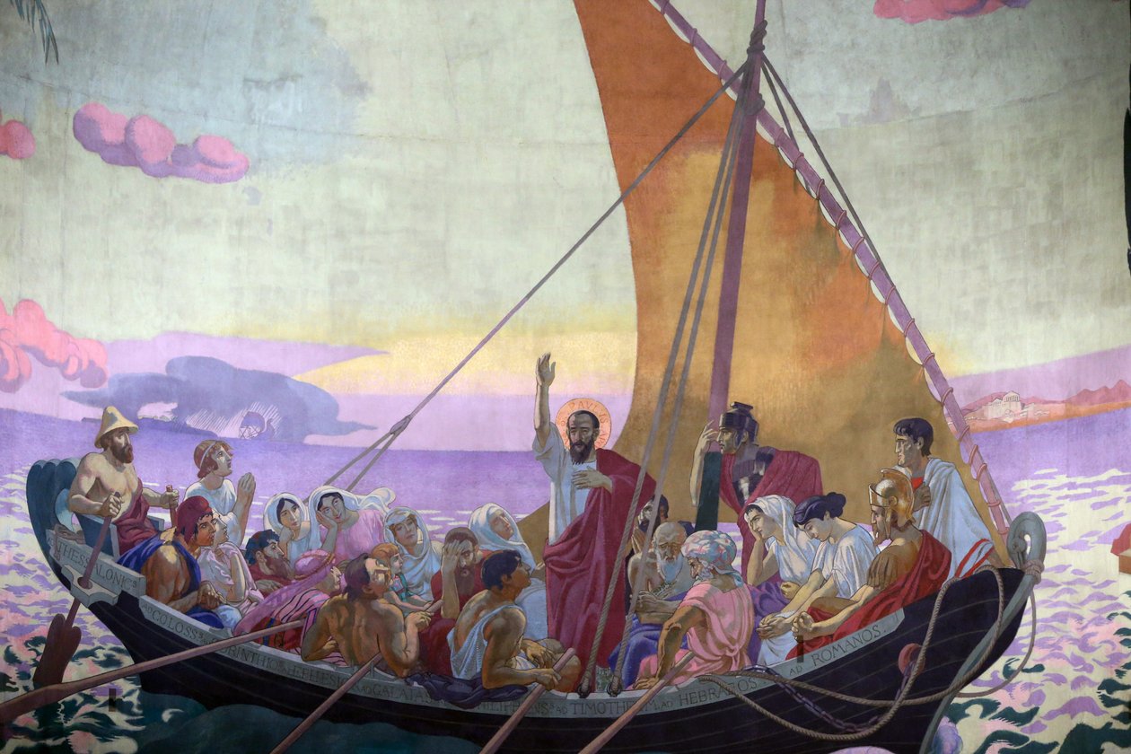 Život svatého Pavla, kostel svatého Pavla od Maurice Denis