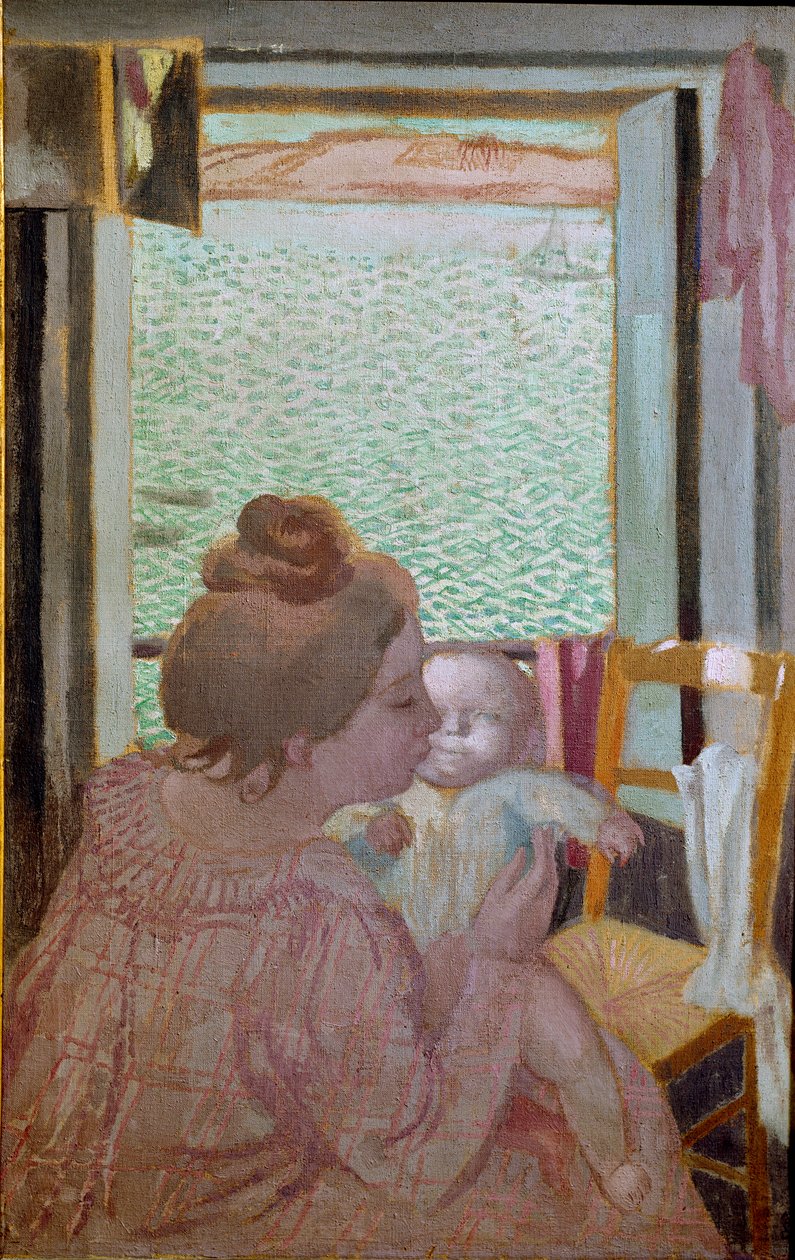 Mateřství v okně od Maurice Denis