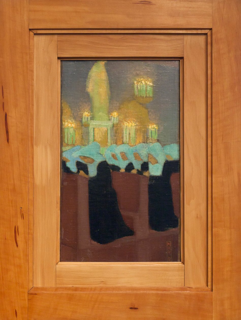 Ranní mše (jeptišky v modlitbě) od Maurice Denis