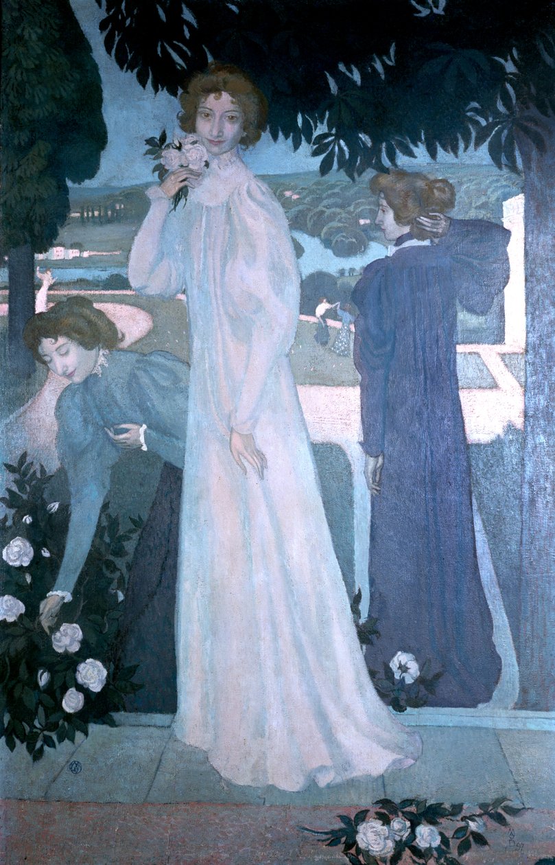 Portrét Yvonne Lerolle, 1897 od Maurice Denis