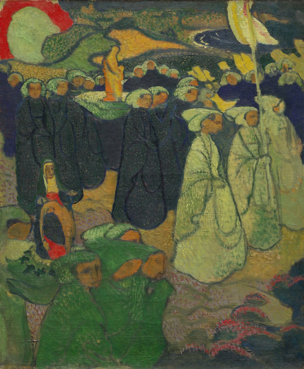 Prozession oder Pardon in Perros-Guirec od Maurice Denis