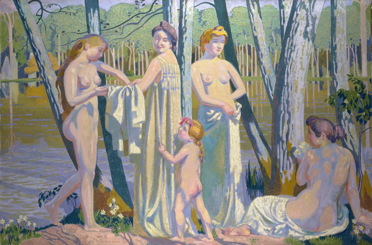 Koupající se od Maurice Denis