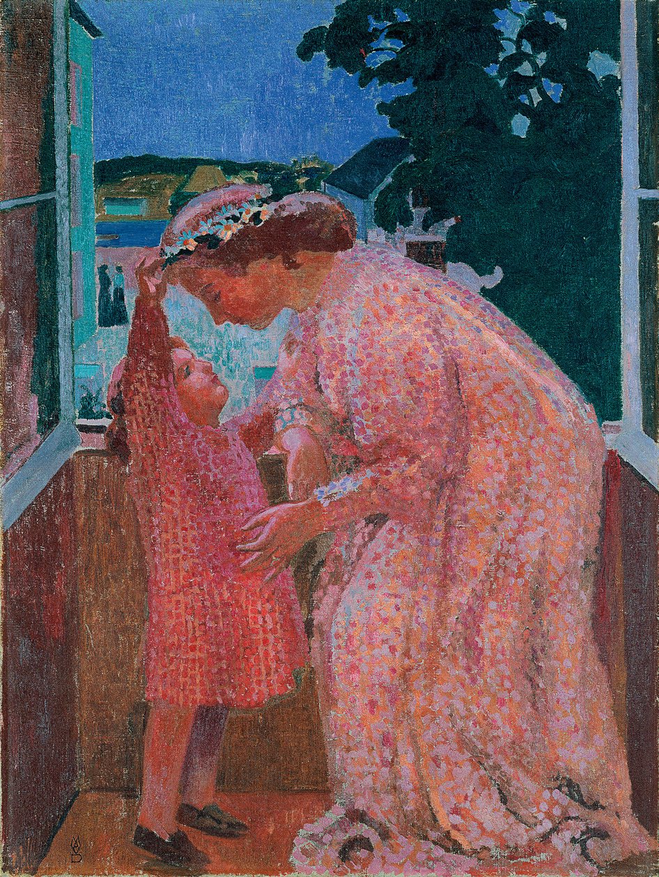 The Crown of Daisies, c. 1906 od Maurice Denis