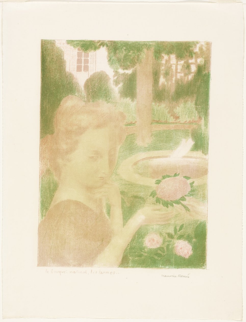 Ranní kytice, slzy, třetí deska z lásky od Maurice Denis