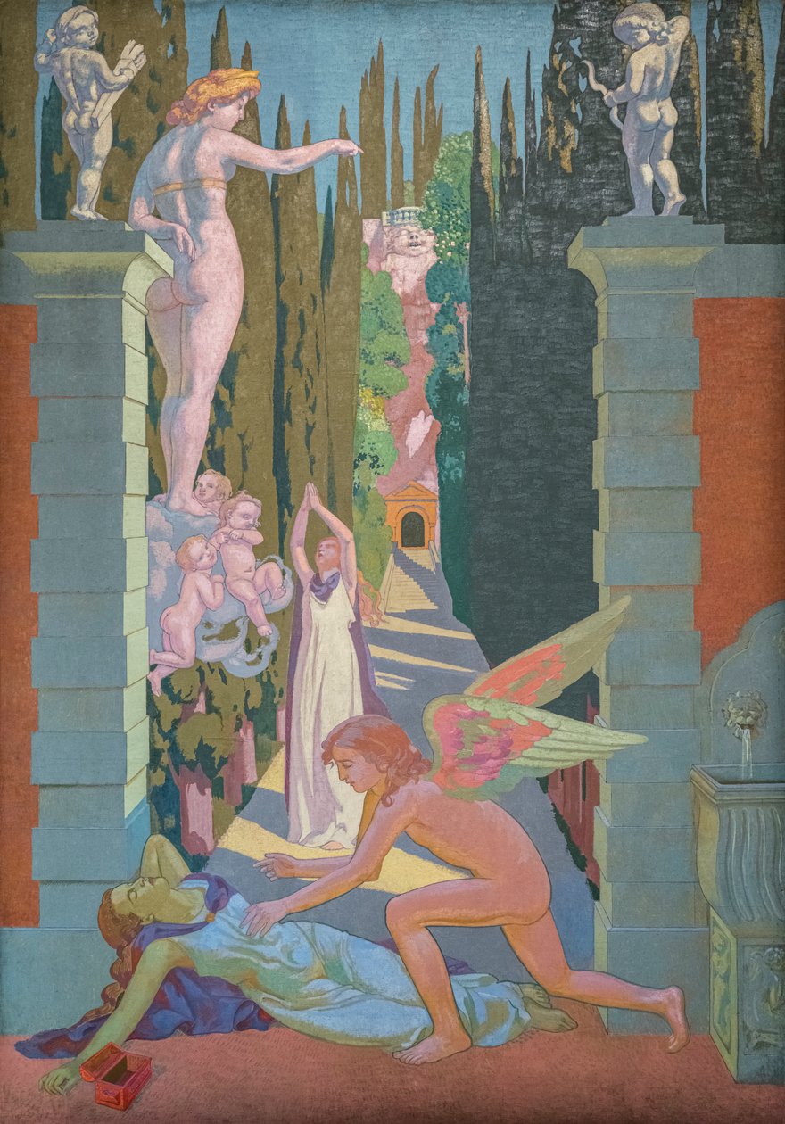 Příběh psychiky, panel IV. Pomsta Venuše od Maurice Denis