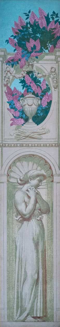 Příběh psychiky, Panel X. 1909 (olej na plátně) od Maurice Denis