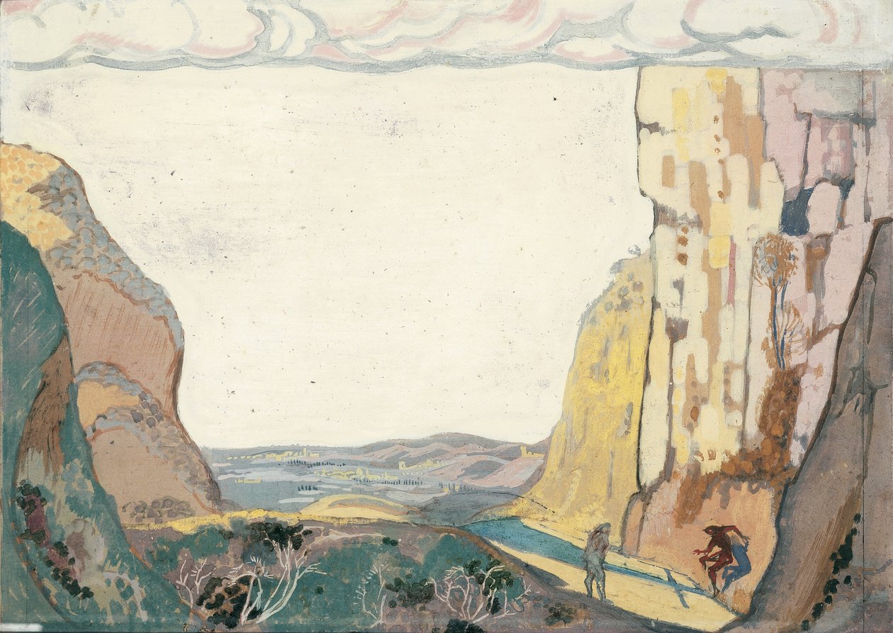 Ulice pokušení od Maurice Denis