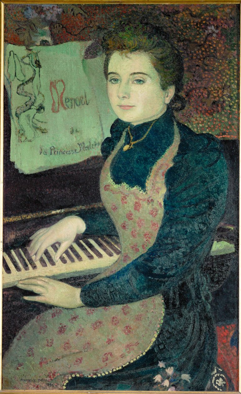 Menuet de la Princess Maleine (olejomalba) od Maurice Denis