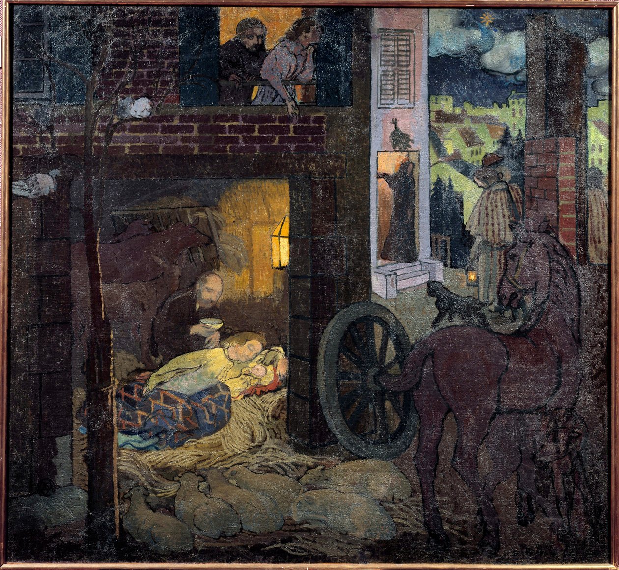 Narození Páně, 20. století (olej na plátně) od Maurice Denis