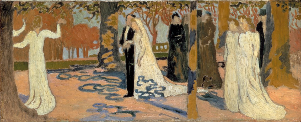Svatební průvod, c1892-c1893. od Maurice Denis
