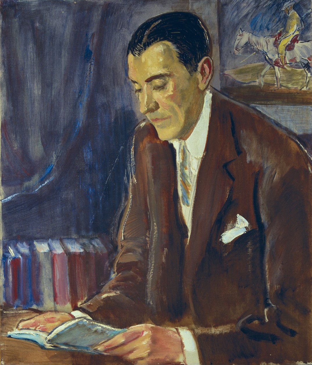 portrét PEREZ DE AYALA, Ramon (1888-1962), španělský spisovatel (olej na plátně) od Maurice Fromkes