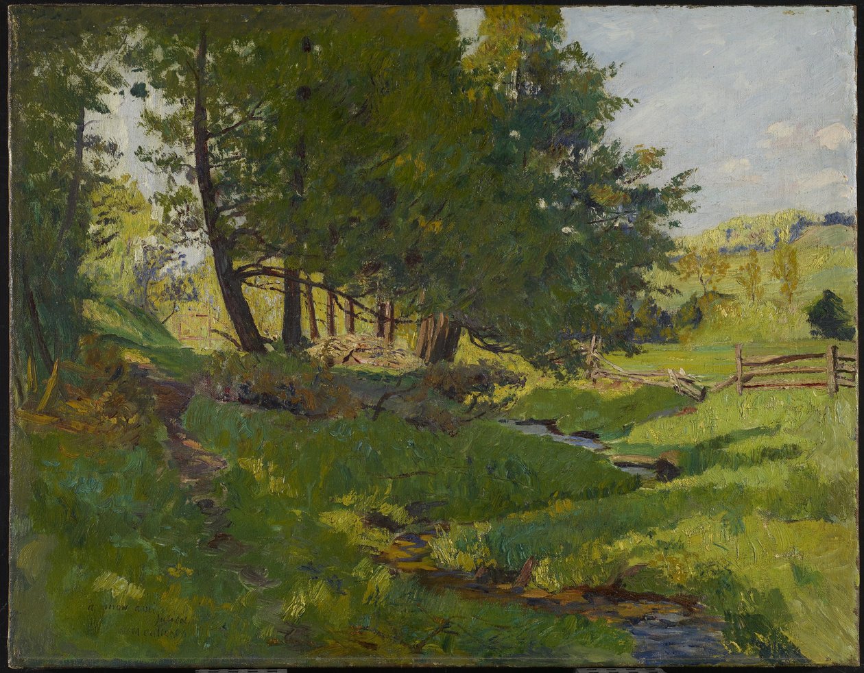Léto u Beaupré, kolem roku 1900 (olej na plátně) od Maurice Galbraith Cullen