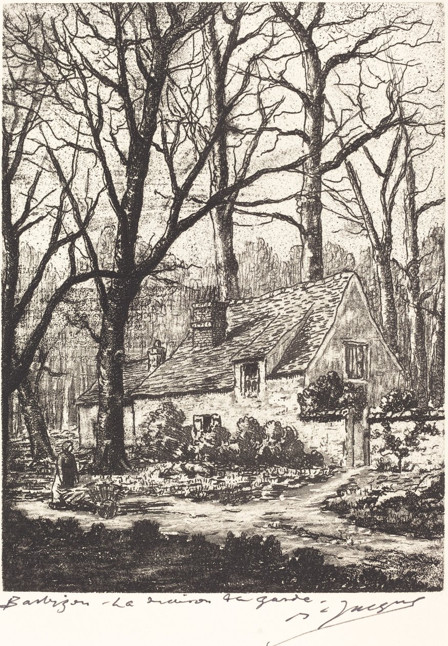 Barbizon: Strážnice od Maurice Jacque