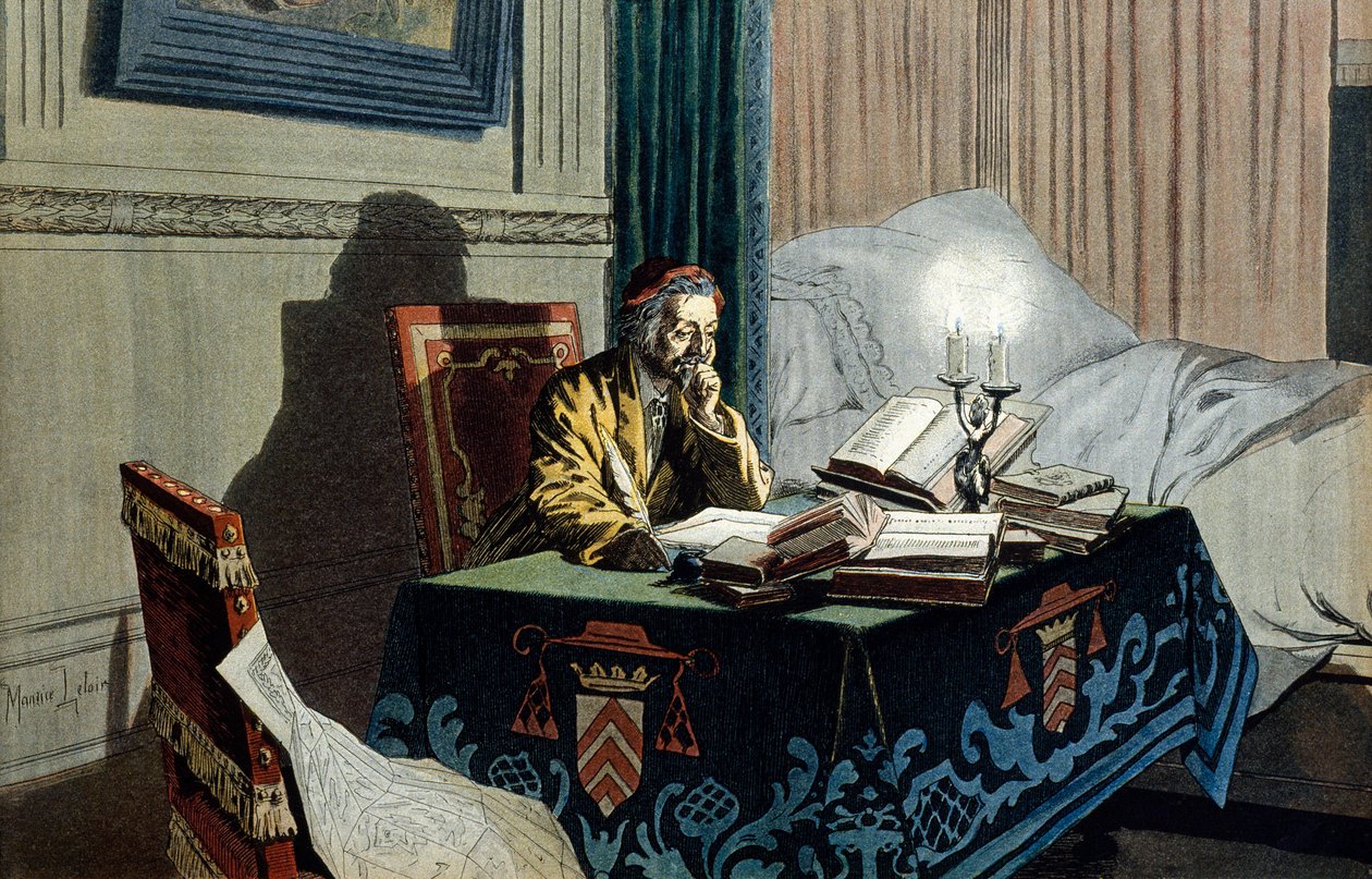 Dějiny Francie: Kardinál Richelieu od Maurice Leloir
