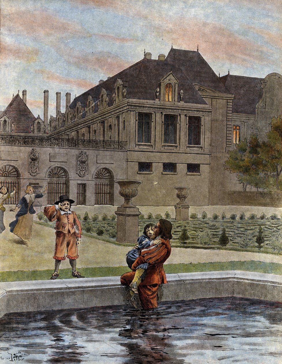 Ludvík XIV., známý jako Le Roi-Soleil (král Soleil nebo Ludvík Veliký od Maurice Leloir