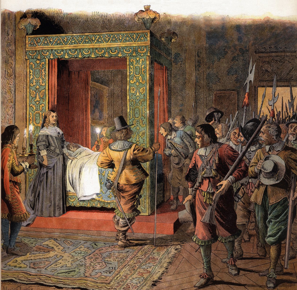 Prak: v noci 9. února od Maurice Leloir