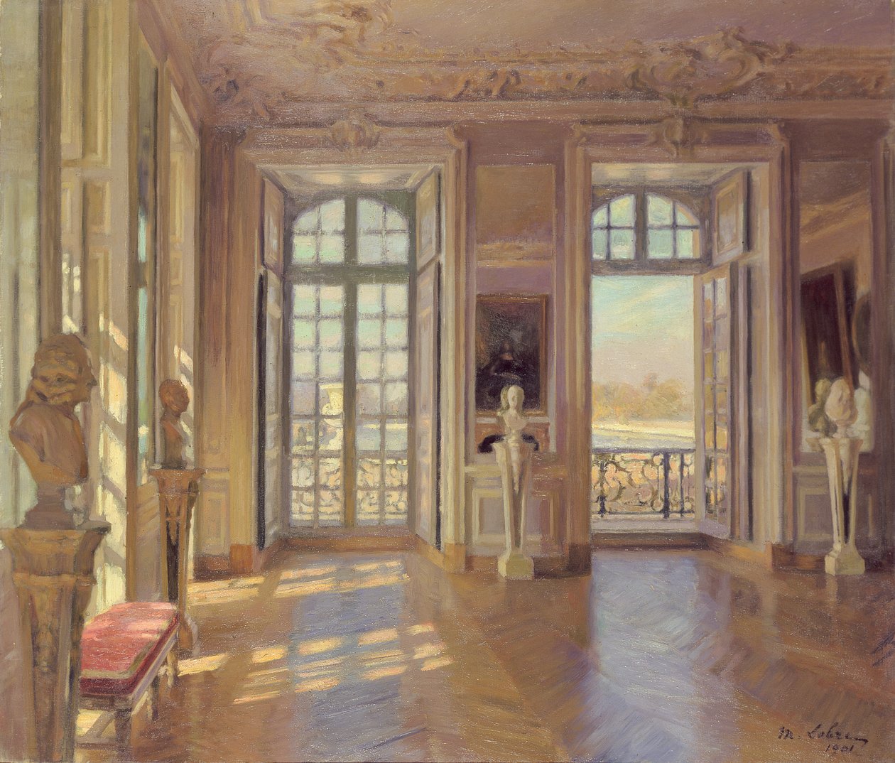 Síň dauphina ve Versailles od Maurice Lobre