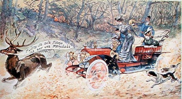 Výbuch! Skončil jsem, mají Mercedes od Maurice Louis Henri Neumont