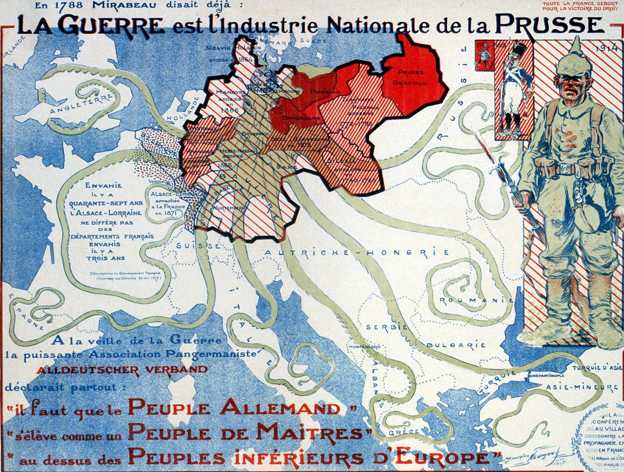 Propagandistický plakát Maurice Neumonta (1868 - 1930) od Maurice Louis Henri Neumont