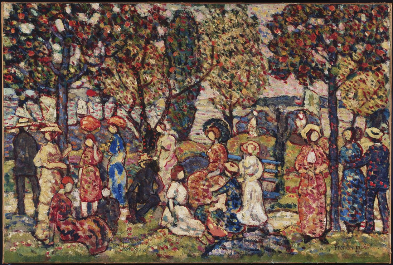 Podzim od Maurice Prendergast