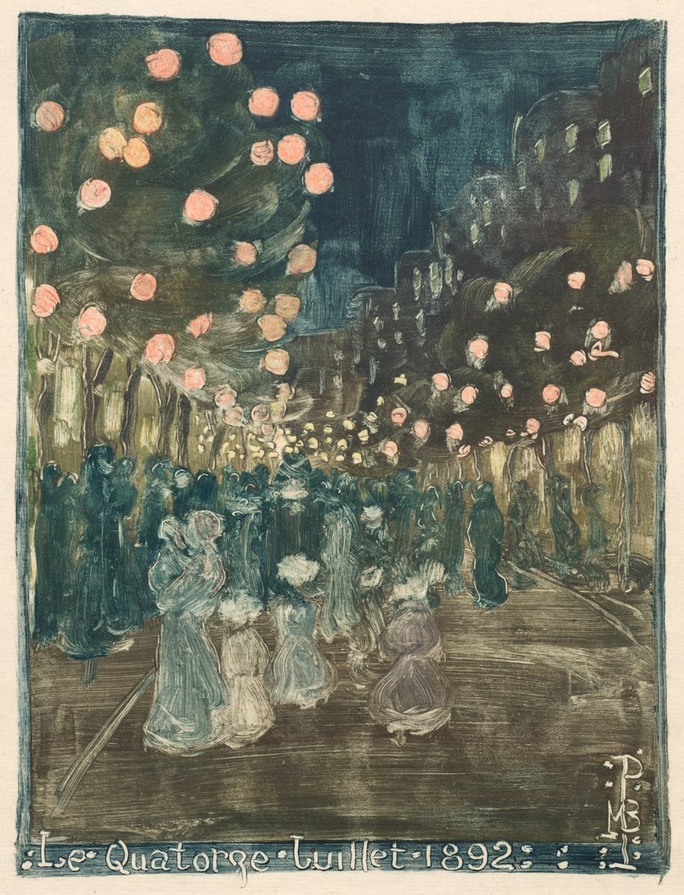 Den Bastily od Maurice Prendergast