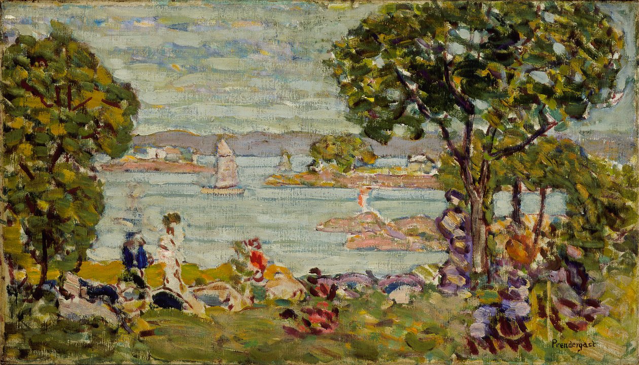 Zátoka, Maine od Maurice Prendergast
