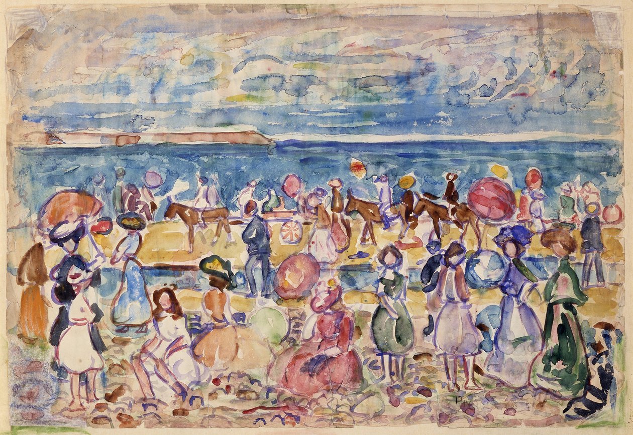 Dovolená v Nové Anglii od Maurice Prendergast