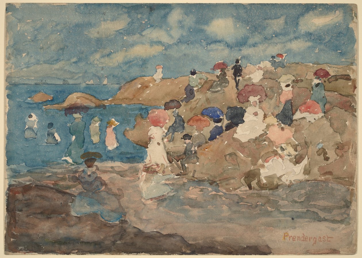 Revere Beach od Maurice Prendergast