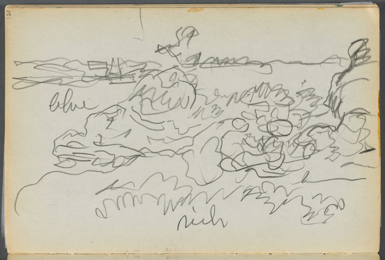 Skicář - Hotel Granite Shore, Rockport, strana 121: Shore od Maurice Prendergast