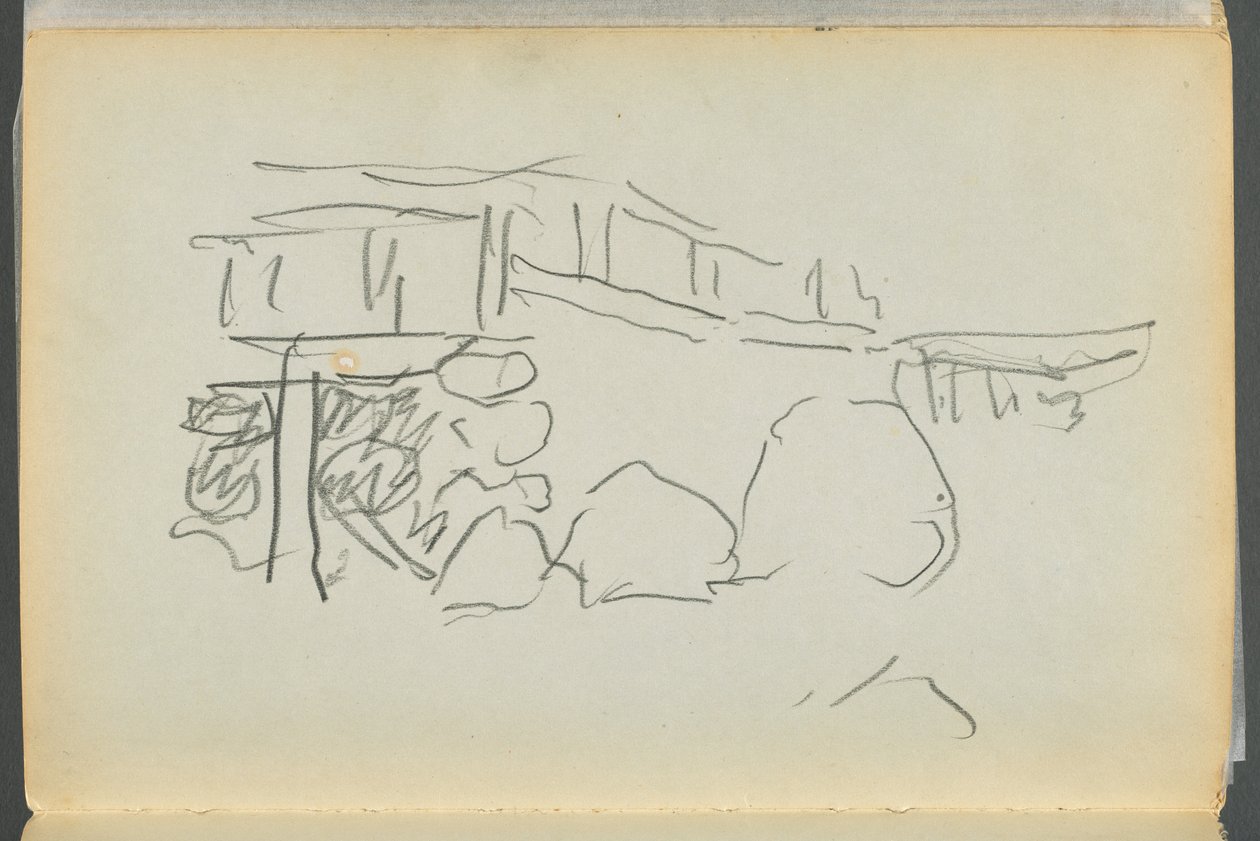 Skicář - Hotel Granite Shore, Rockport, strana 178: . od Maurice Prendergast