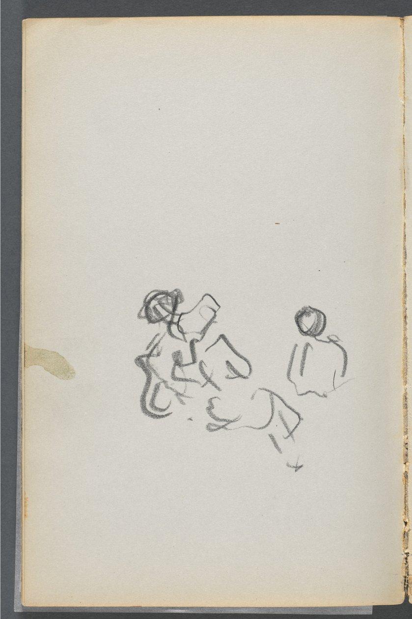 Skicář, The Dells, č. 127, strana 054: Obrázky od Maurice Prendergast