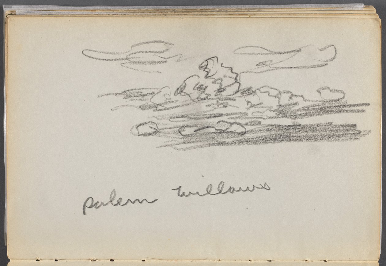 Skicář, The Dells, č. 127, strana 184: "Salem Willows" od Maurice Prendergast