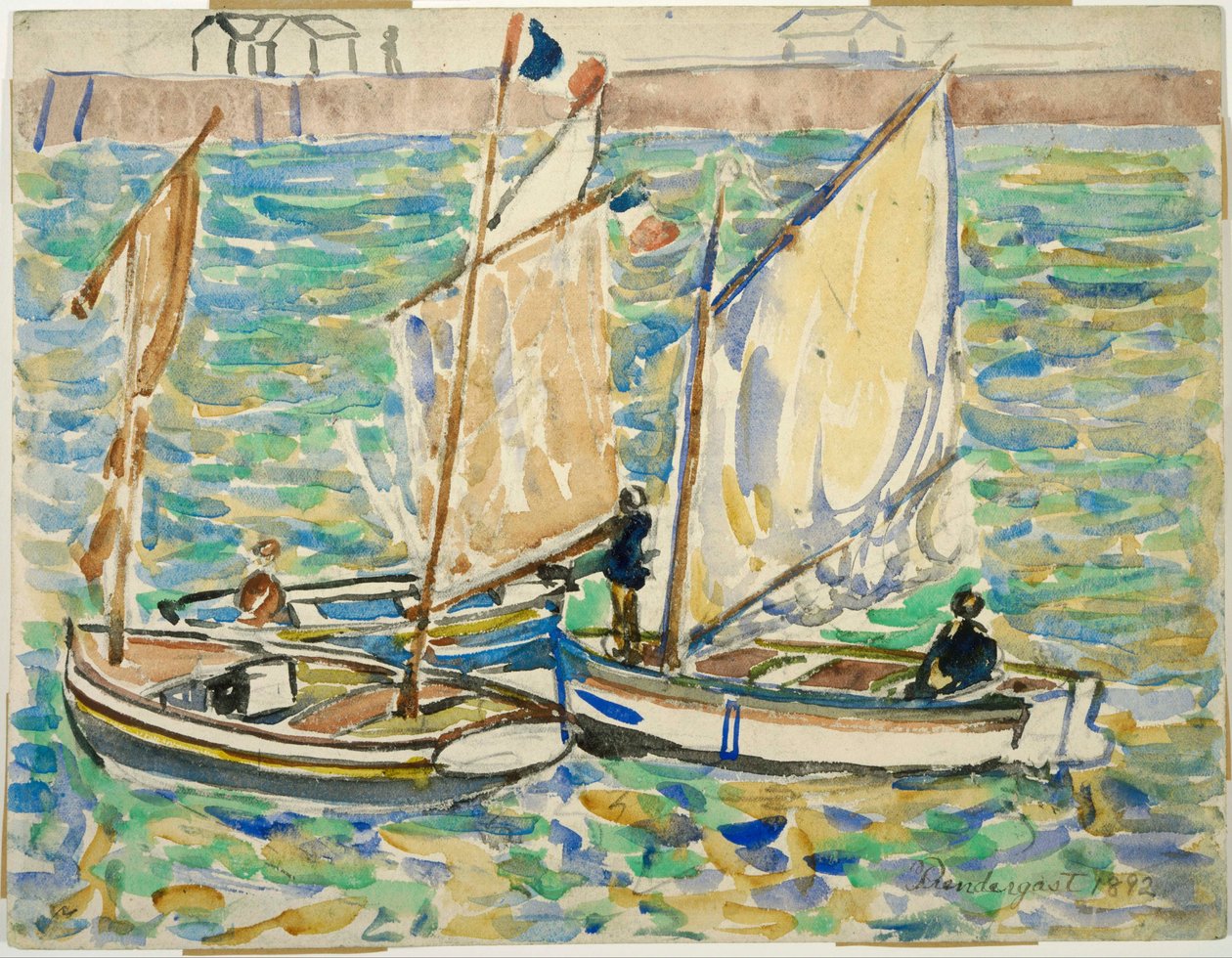 Saint-Malo od Maurice Prendergast