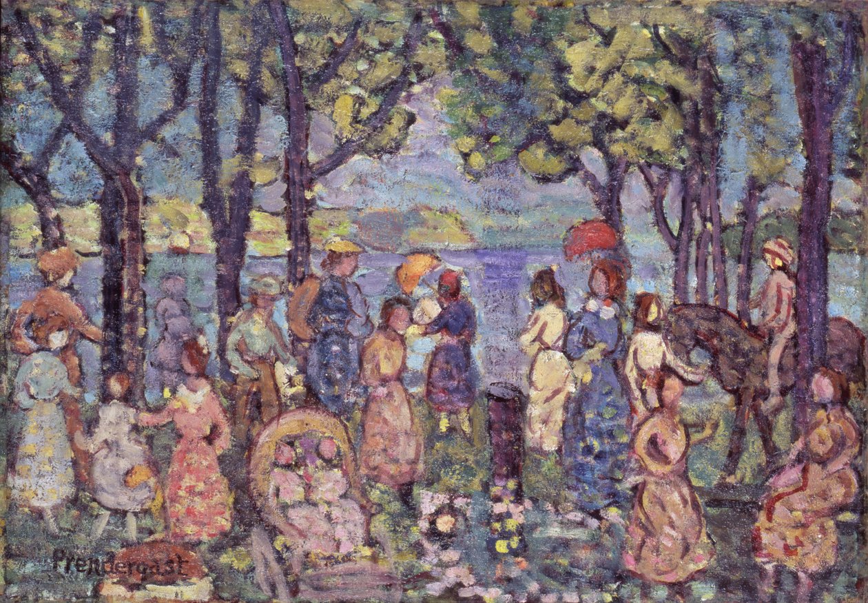 Léto, Nová Anglie od Maurice Prendergast