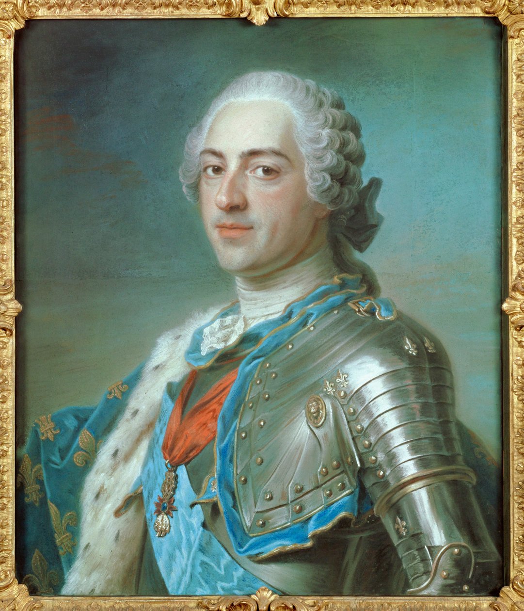 Ludvík XV... od Maurice Quentin de La Tour