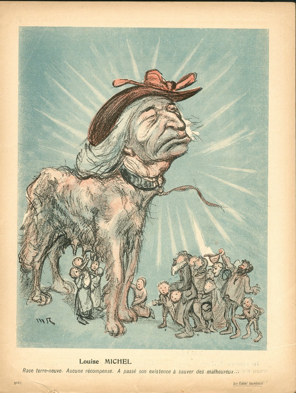Máslový talíř, číslo 191, satirické barvy od Maurice Radiguet