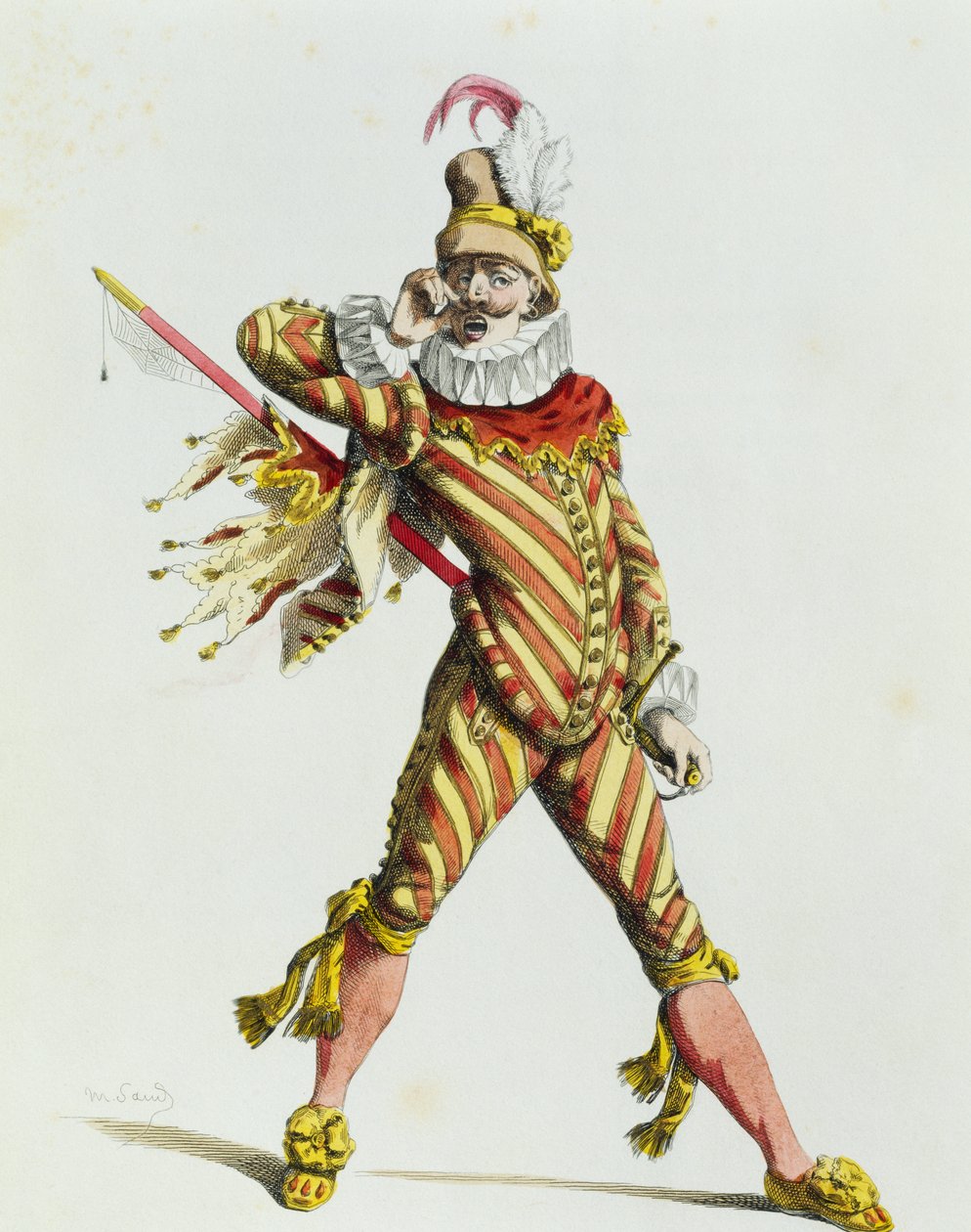 Capitan Spaventa v roce 1577, Maurice Sand (1823-1889) od Maurice Sand