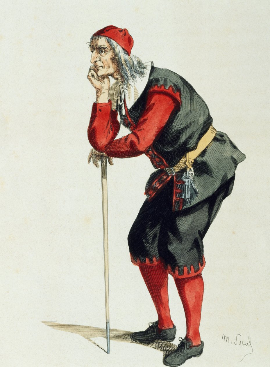 Don Pancrazio Cucuzziello od Maurice Sanda (1823-1889) od Maurice Sand