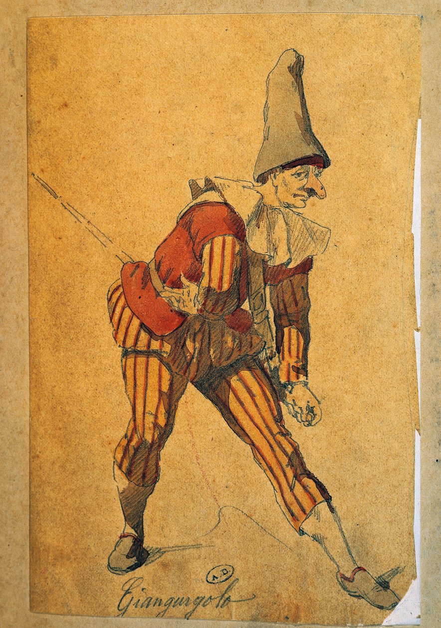 Giangurgolo, postava Commedia dell
