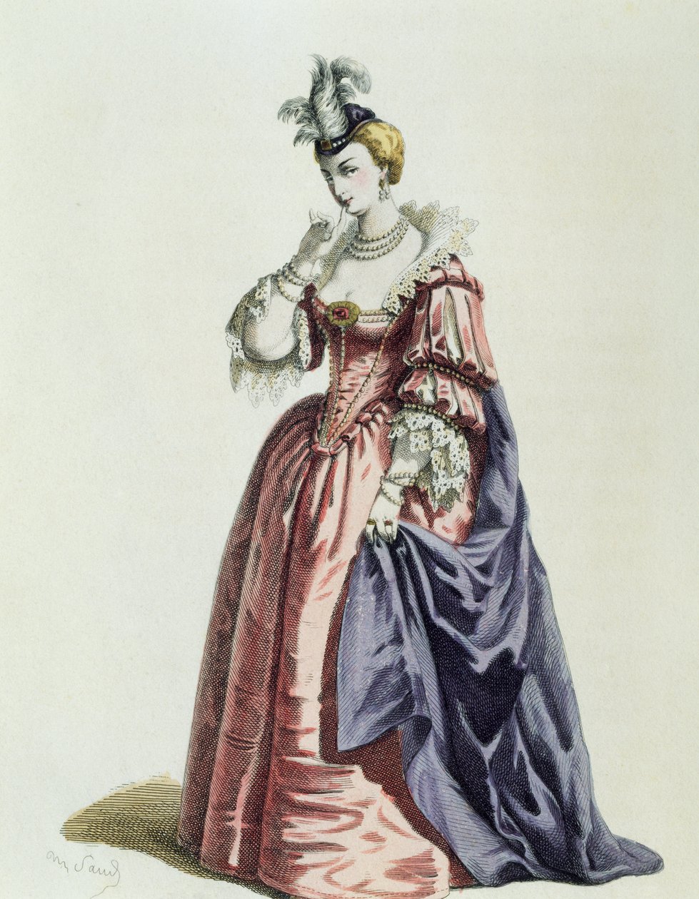 Isabella v roce 1600, Maurice Sand (1823-1889) od Maurice Sand