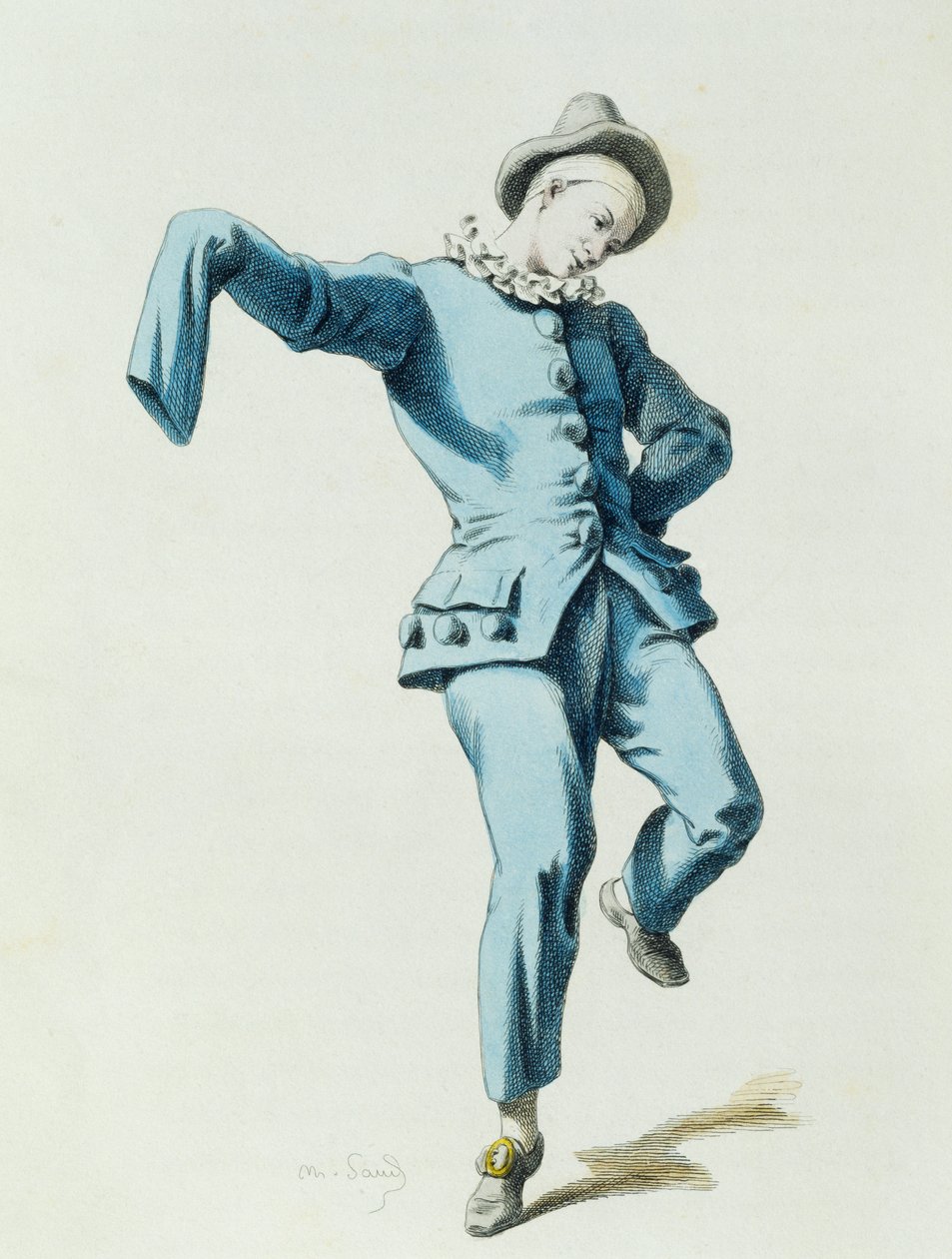 Peppe o Beppe Nappa v roce 1770, Maurice Sand (1823-1889) od Maurice Sand