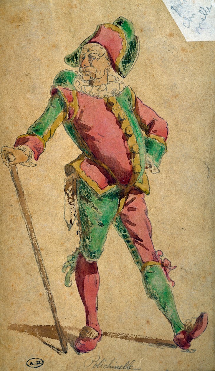 Pulcinella, postava Commedia dell