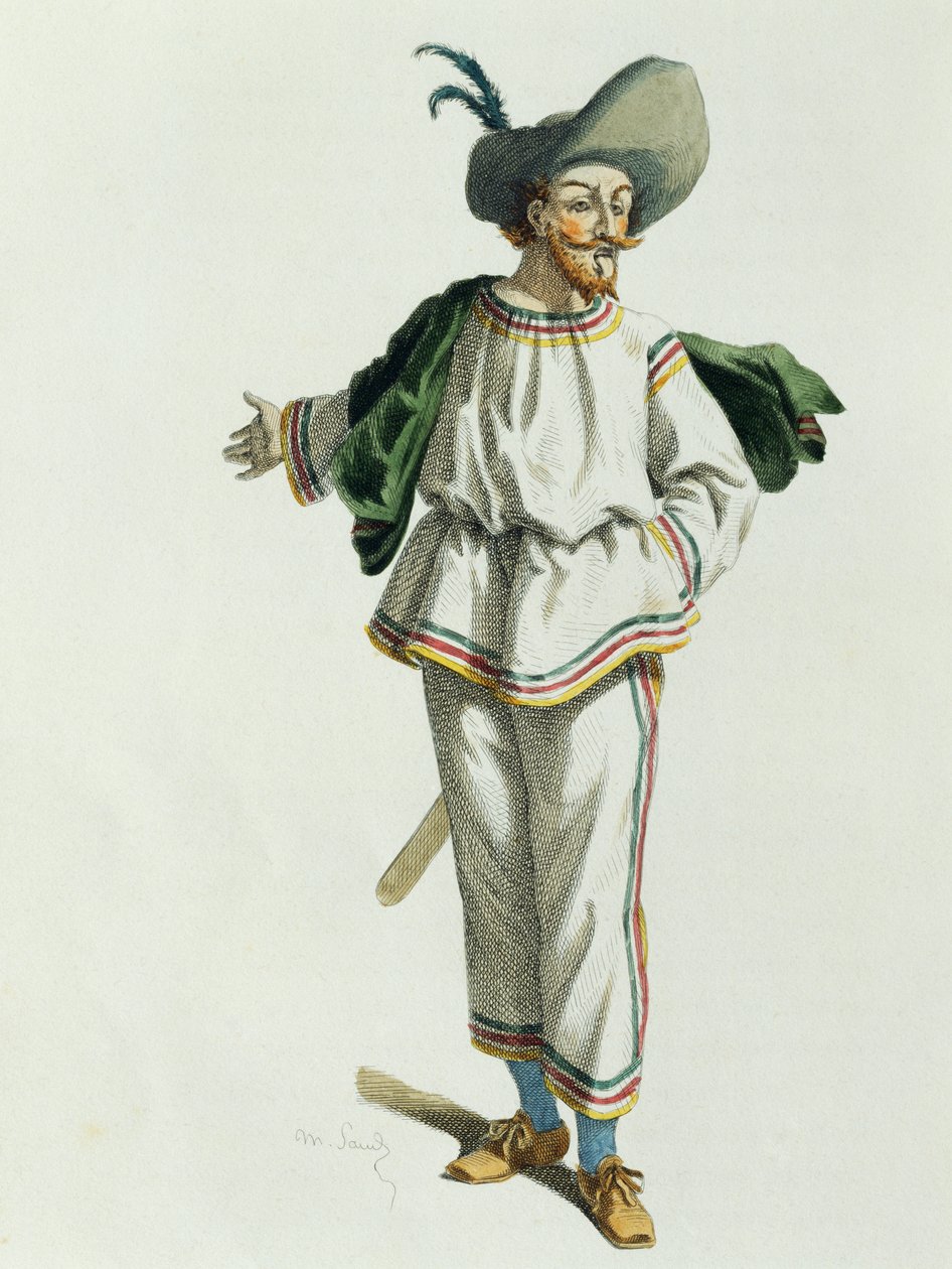 Tabarino v roce 1618, Maurice Sand (1823-1889) od Maurice Sand