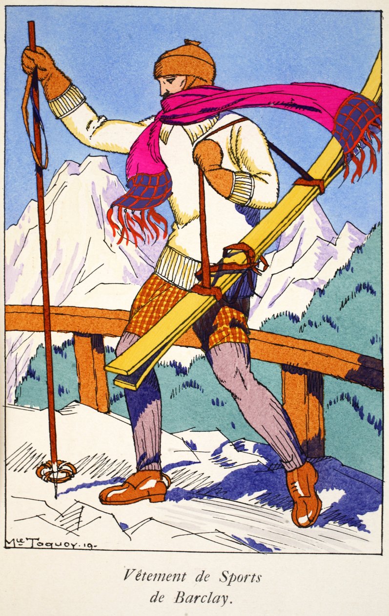 Sportovní oblečení od Barclay od Maurice Taquoy