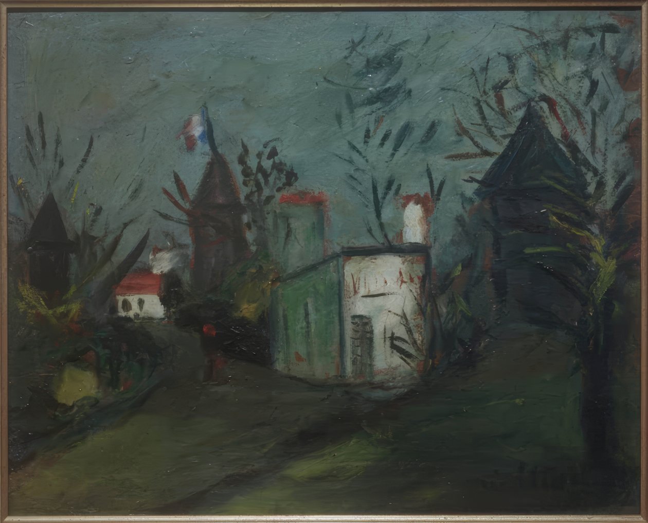 Pohled na Montmartre od Maurice Utrillo