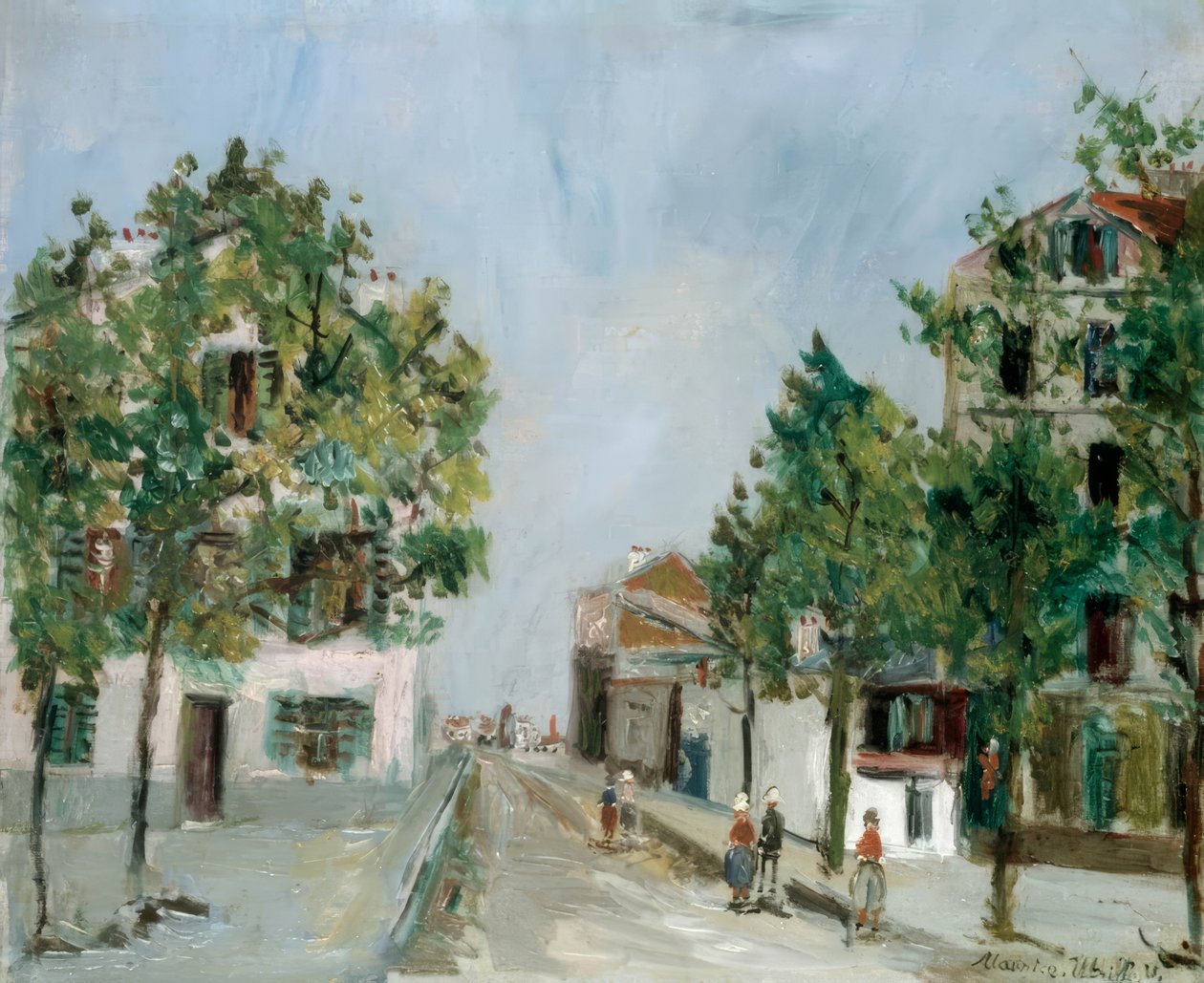 Bourg-la-Reine od Maurice Utrillo